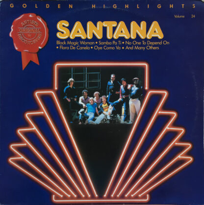 Santana ‎– Golden Highlights   CASSETTE