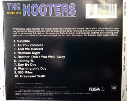 The Hooters ‎– Super Hits   CD album - Imagen 2