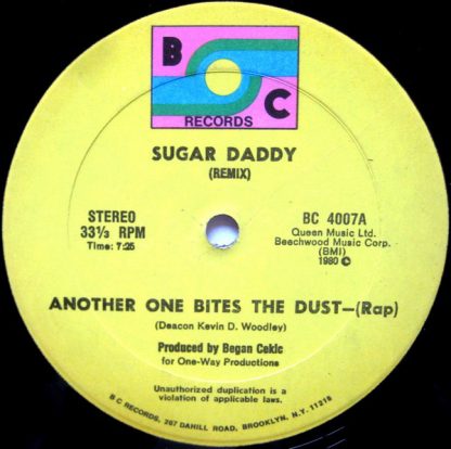 Sugar Daddy – Another One Bites The Dust    12"