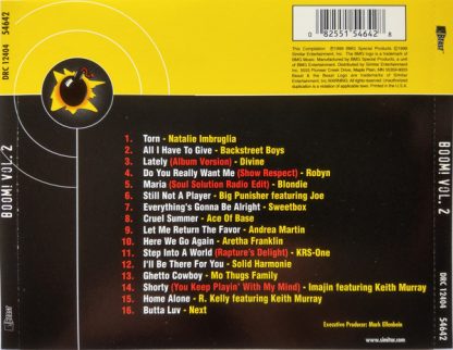 Various ‎– Boom! Vol. 2 - 16 Explosive Hits    CD    album    ( nuevo ) - Imagen 2