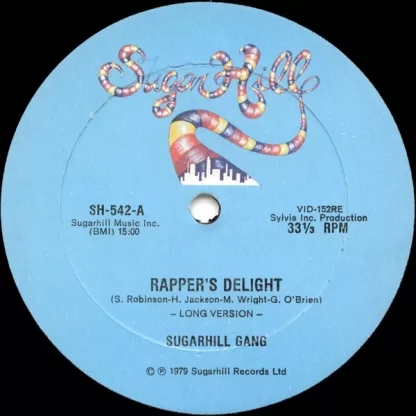 Sugarhill Gang – Rapper's Delight     12"