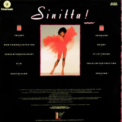 Sinitta – Sinitta !     LP   album - Imagen 2